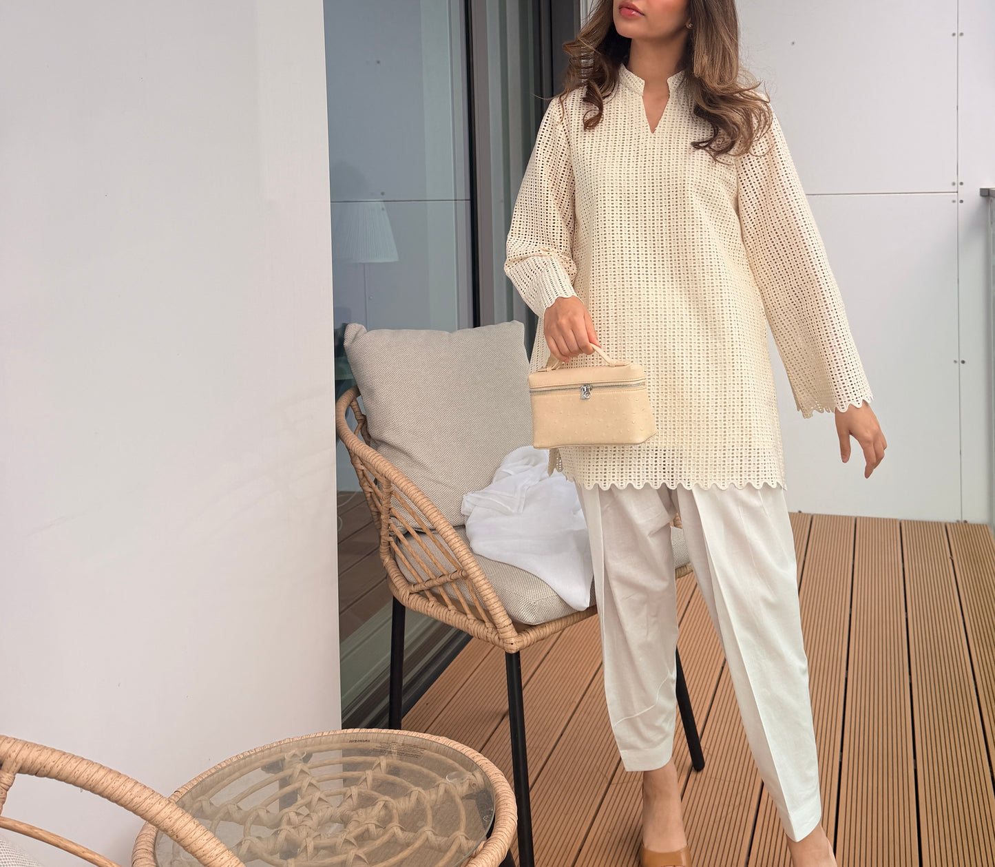 Beige set