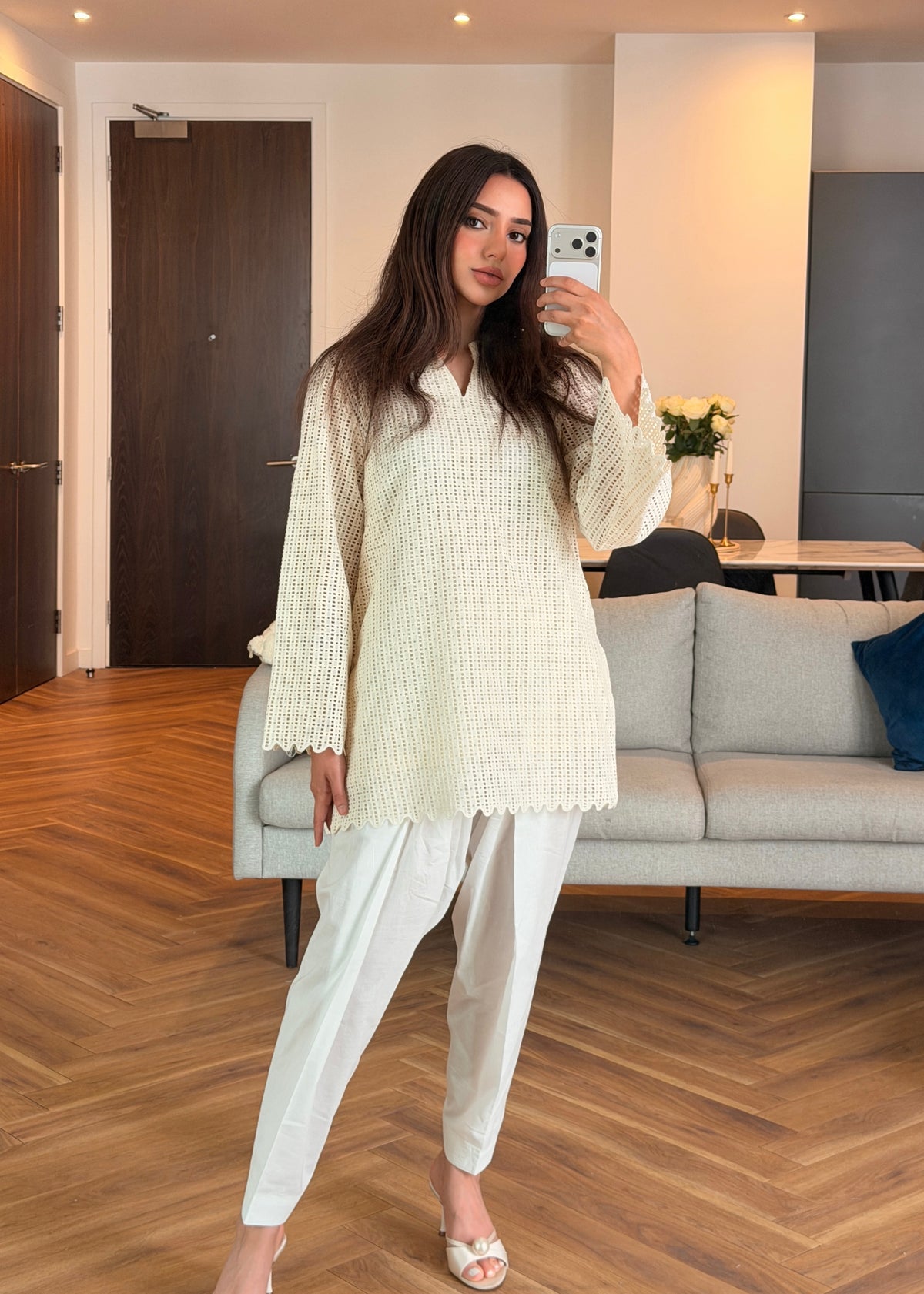 Beige set